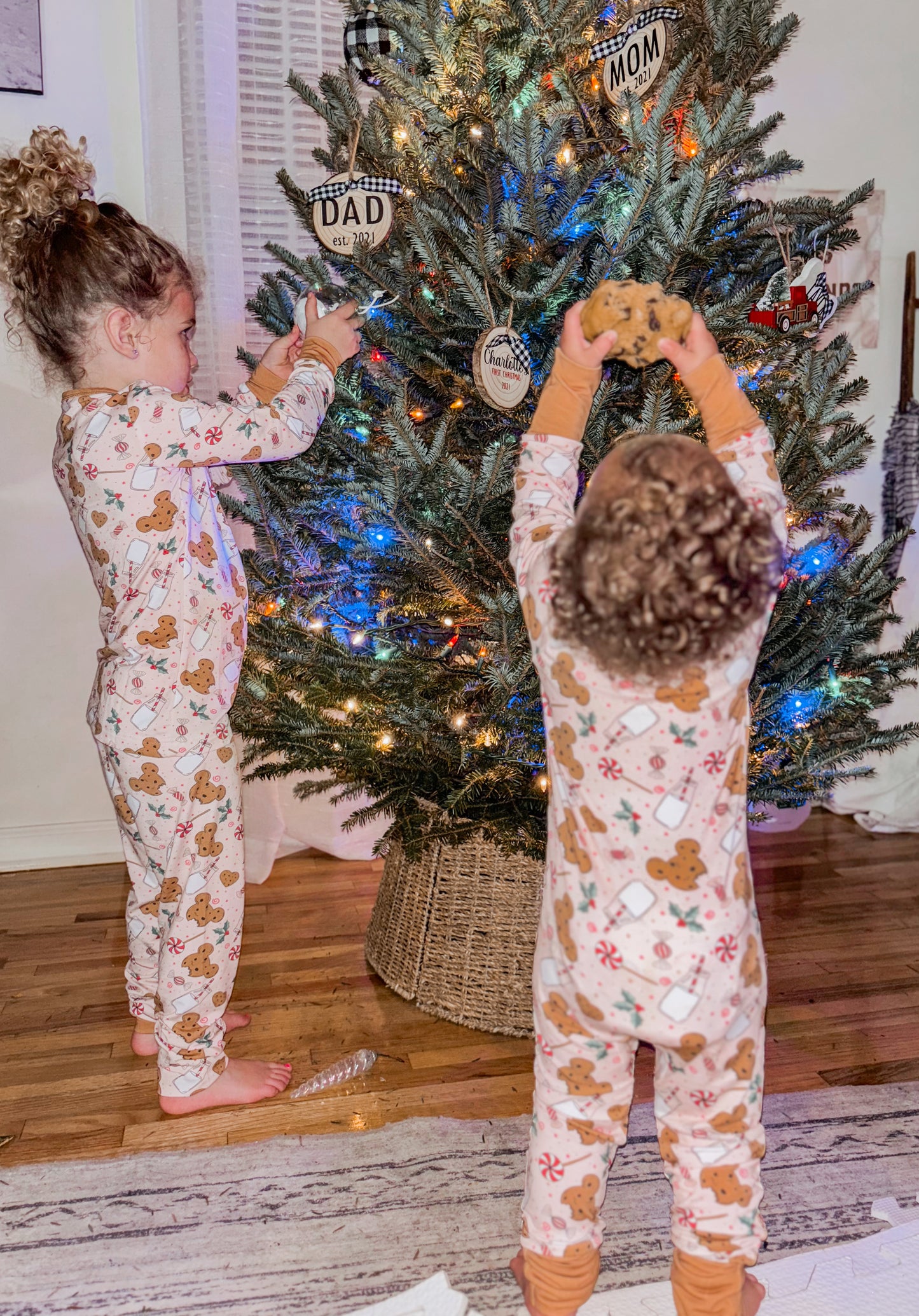 Christmas Cookies- Bamboo Two Piece Set