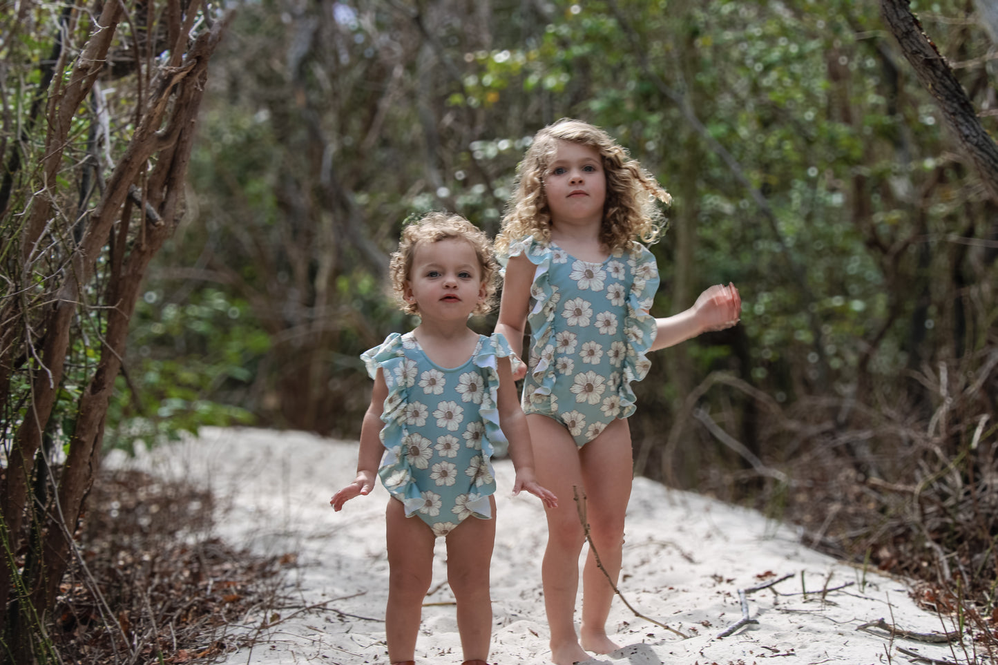 Ruffle Swimsuit - Wildflower