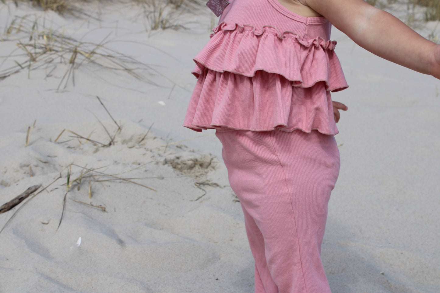 Ruffle Tank Two Piece Set