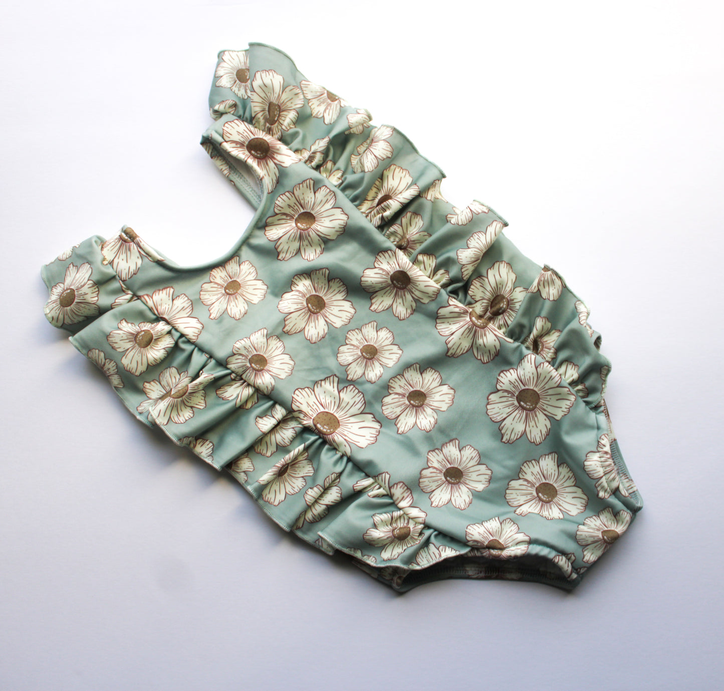 Ruffle Swimsuit - Wildflower