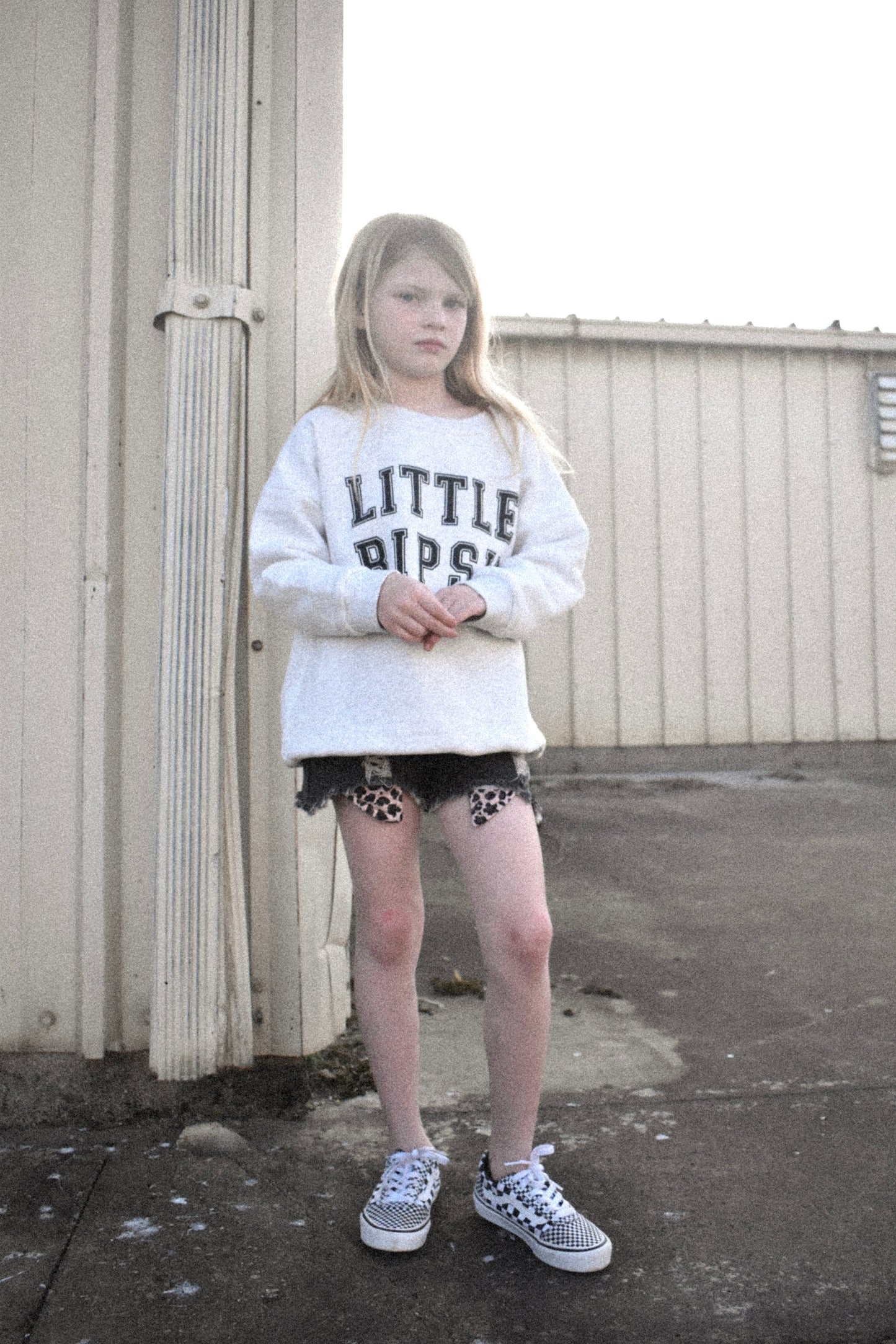 Girls Leopard Shorts