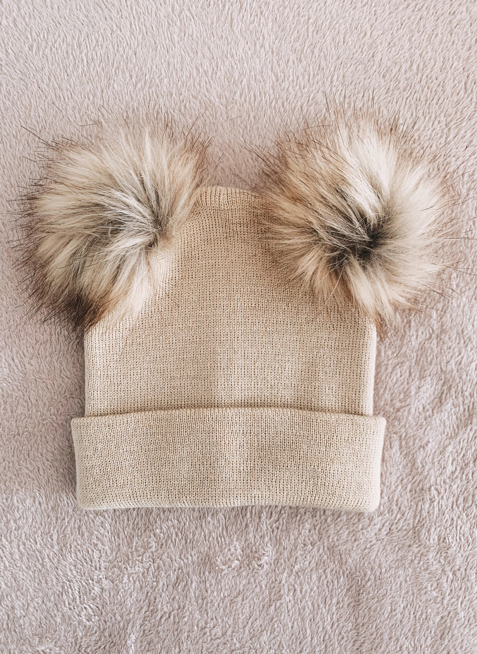 Teagan Double Pom Hat