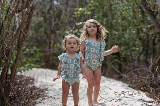 Ruffle Swimsuit - Wildflower