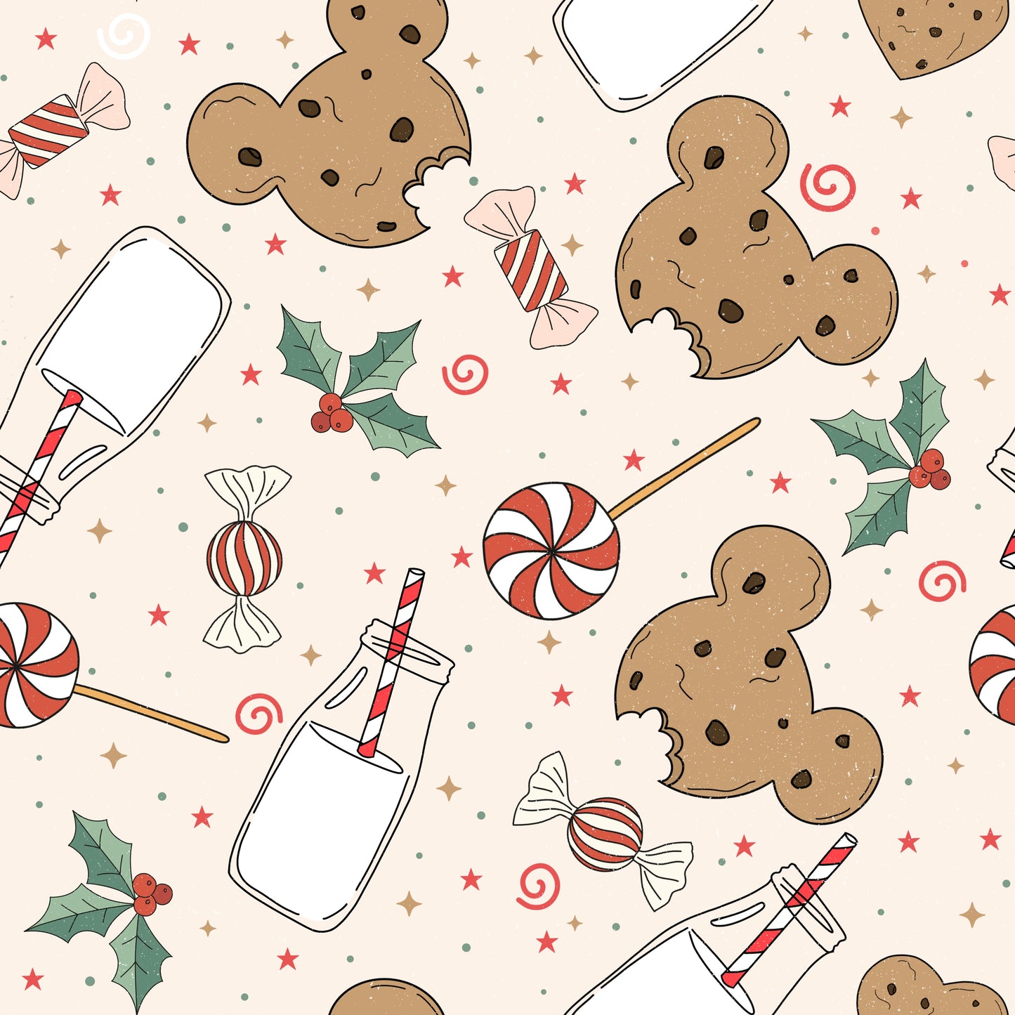 Christmas Cookies- Bamboo Two Piece Set LIMITED PRE ORDER