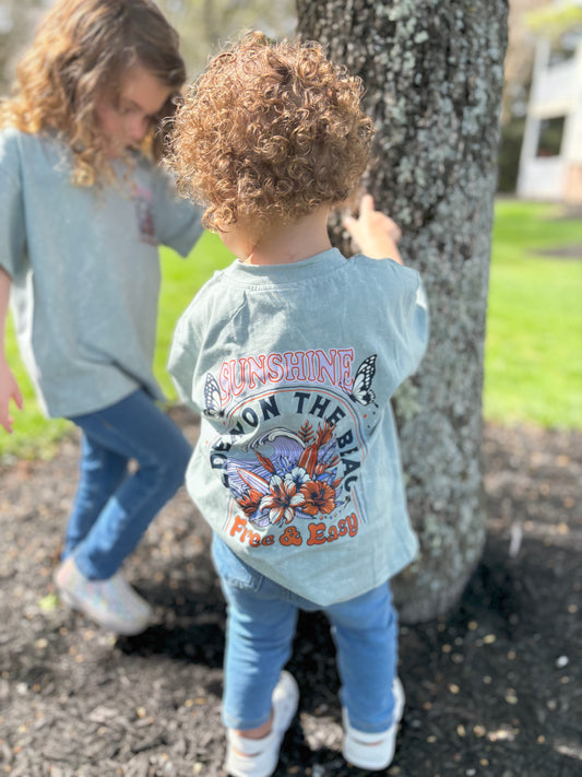 Toddler Tee- Golden on the Beach