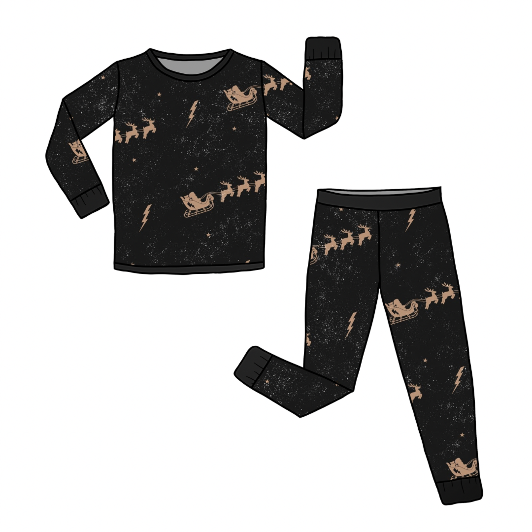 Rockin’ Santa - Bamboo Two Piece Set LIMITED PRE ORDER