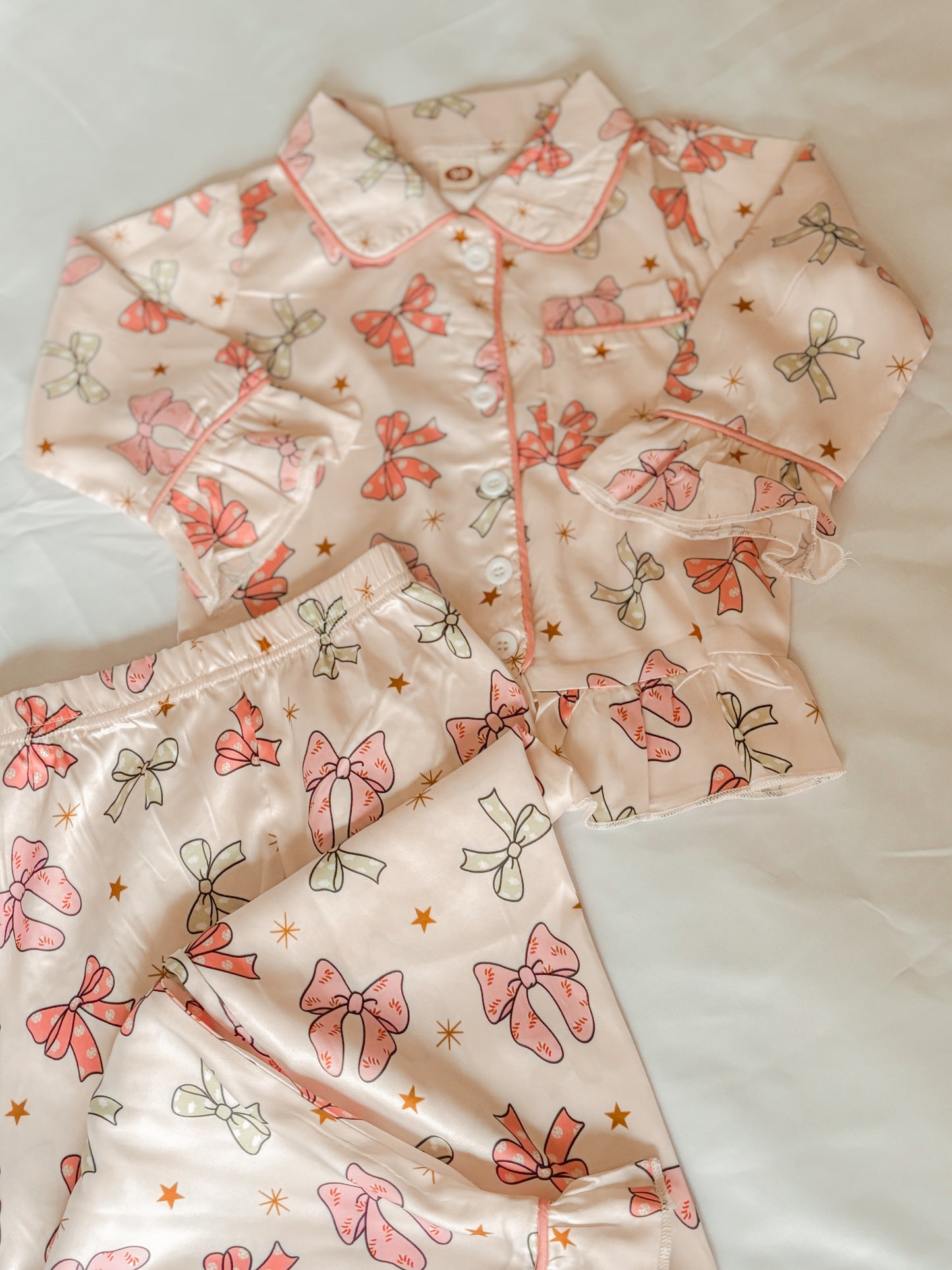 Christmas Bows - Toddler Pajamas