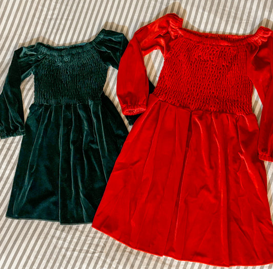 Velvet Holiday Dress