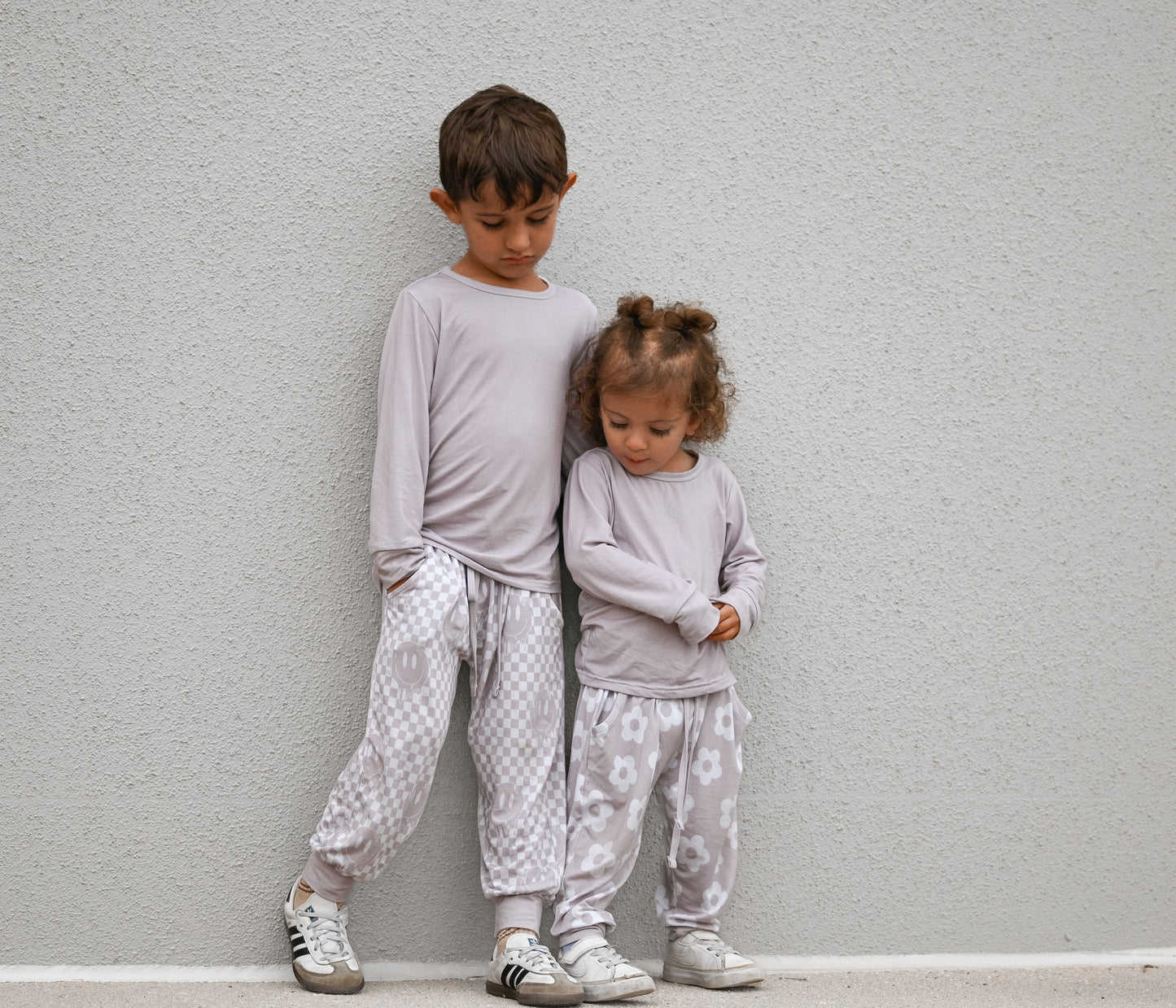 Floral jogger set bamboo