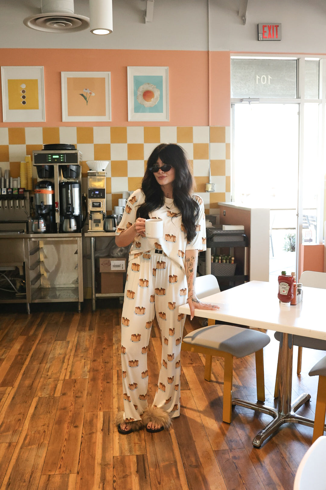 Women's Boxy Tee Lounge Set | Sunday Stack