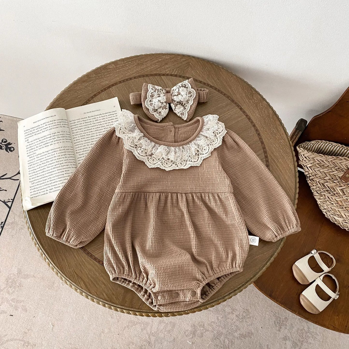 Willow Romper + Bow