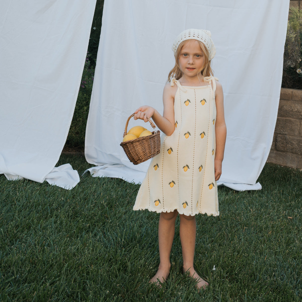 lemon knit dress scary costume