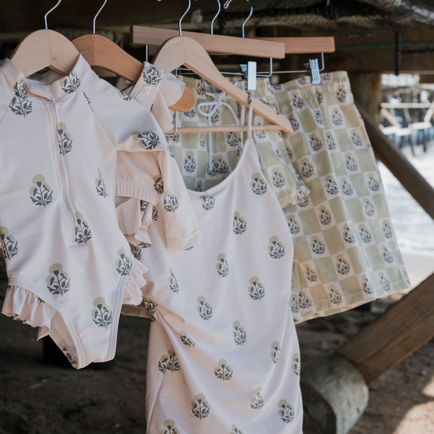 Girl's Two Piece Swimsuit | Marigold