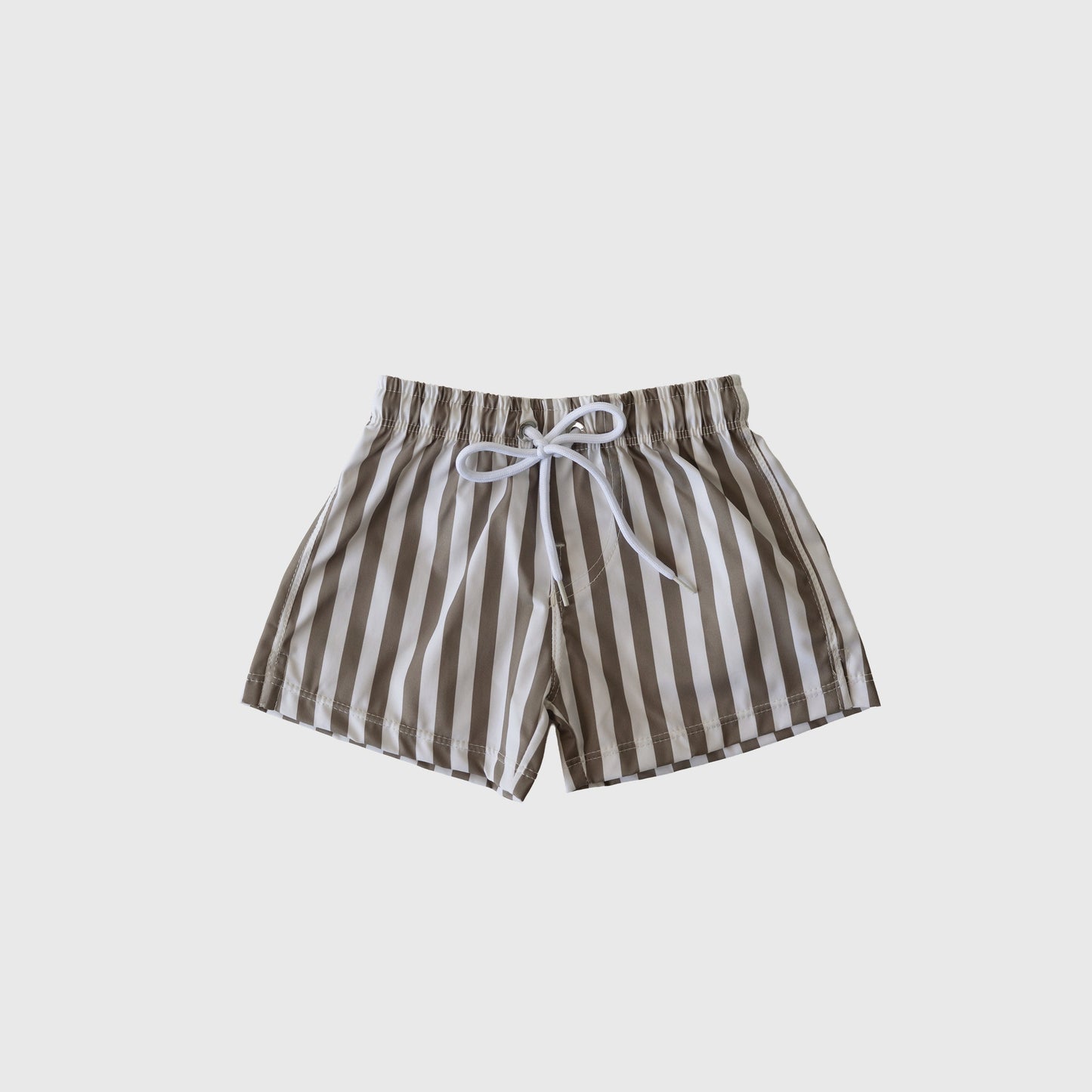 Child Board Short | Olive Stripe
