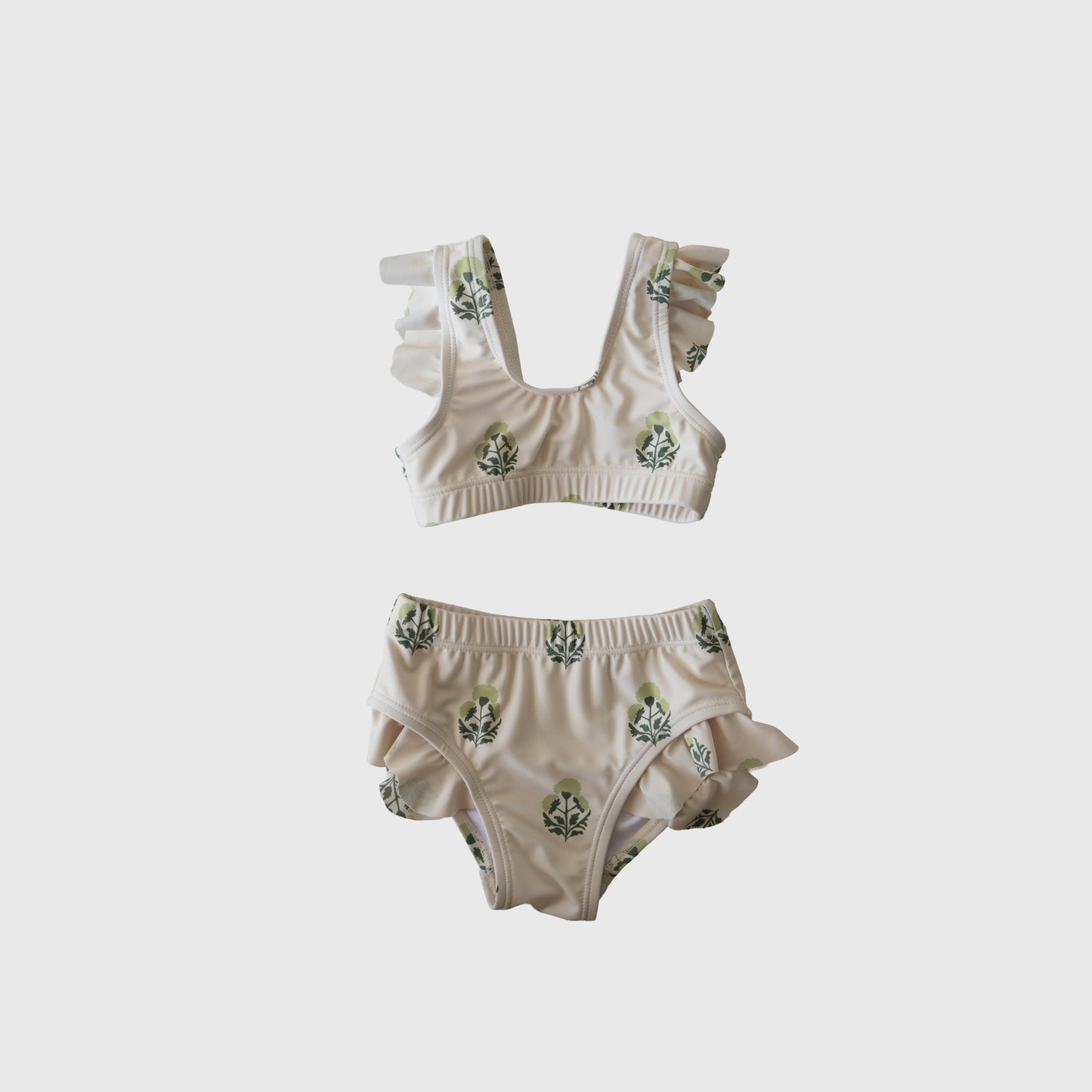 Girl's Two Piece Swimsuit | Marigold